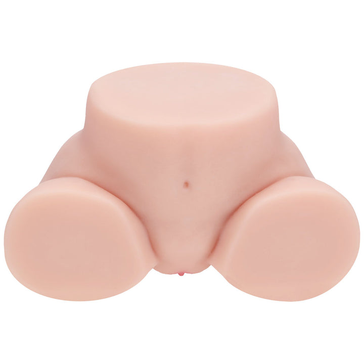 XKIN Bodyforms Vivica Lenore Stroker, front three-quarter view with the vulva at the base of the belly