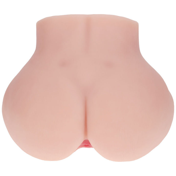 XKIN Bodyforms Mia Hart Stroker, rear view of the full buttocks with the openings out of sight