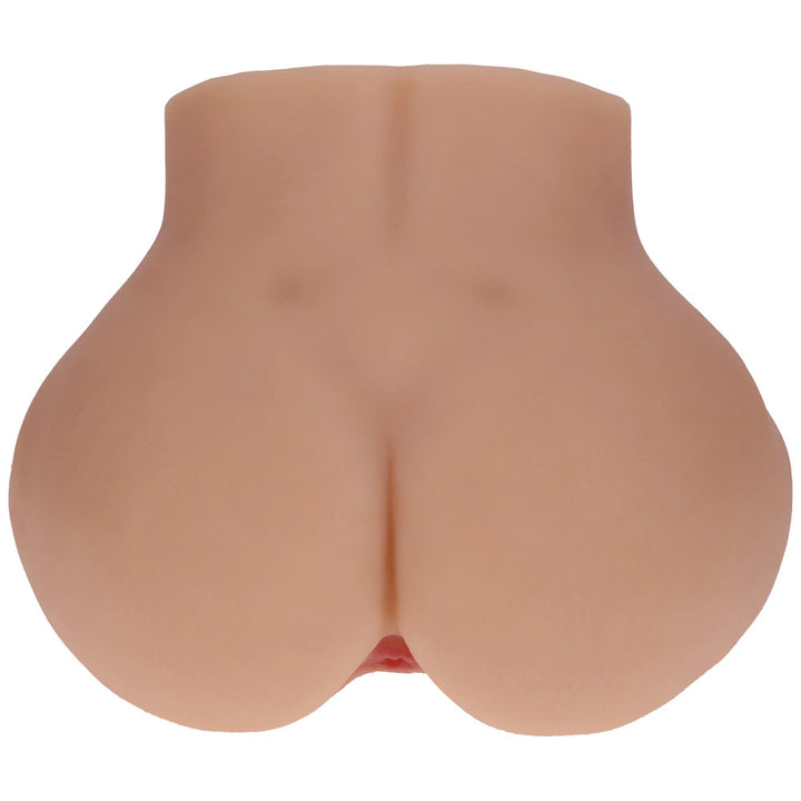 XKIN Bodyforms Nina Vale Stroker, rear view of the full buttocks with the openings out of sight