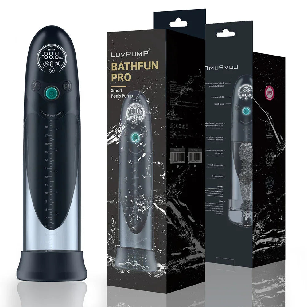LuvPump BathFun Pro Waterproof Smart Automatic Penis Pump