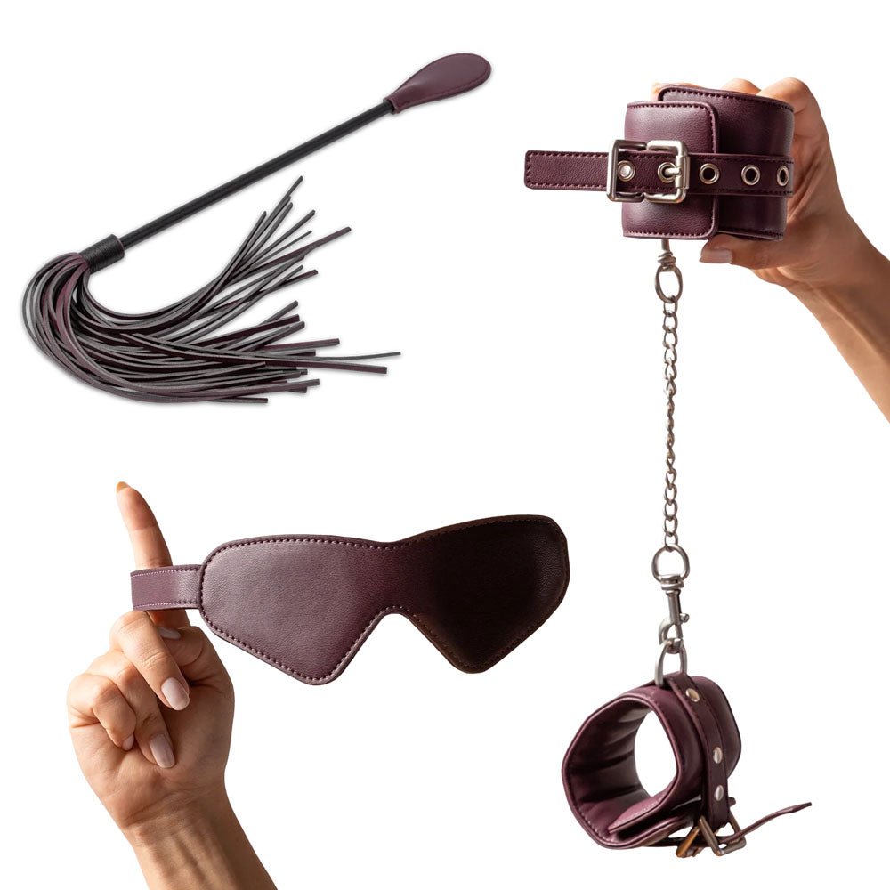 Buy abbie x Normal The Kink Kit - 4 Piece Bondage Kit – Naughtyhut NZ sex toys online. Discreet delivery & top brands.