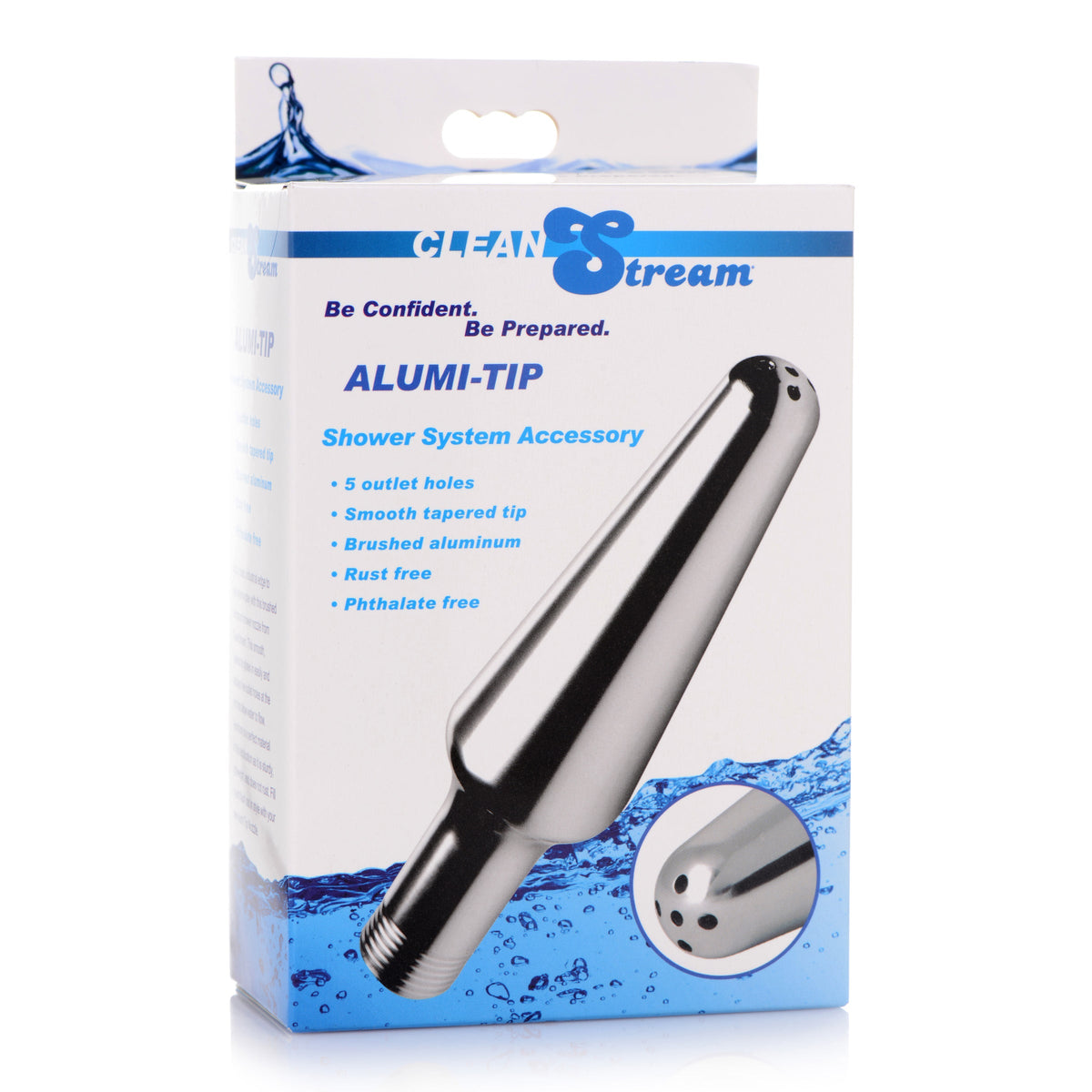 CleanStream Alumi-Tip aluminium enema nozzle