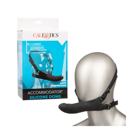Buy Accommodator¨ Silicone Dong Ð Black – Naughtyhut NZ sex toys online. Discreet delivery & top brands.