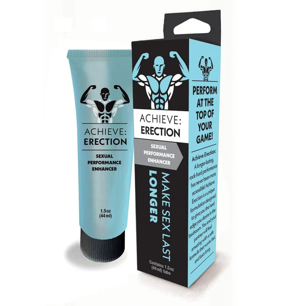 Achieve: Erection - Sexual Performance Enhancer for Men - 44 ml Tube – Sex toys NZ by Naughtyhut. Discreet delivery nationwide.