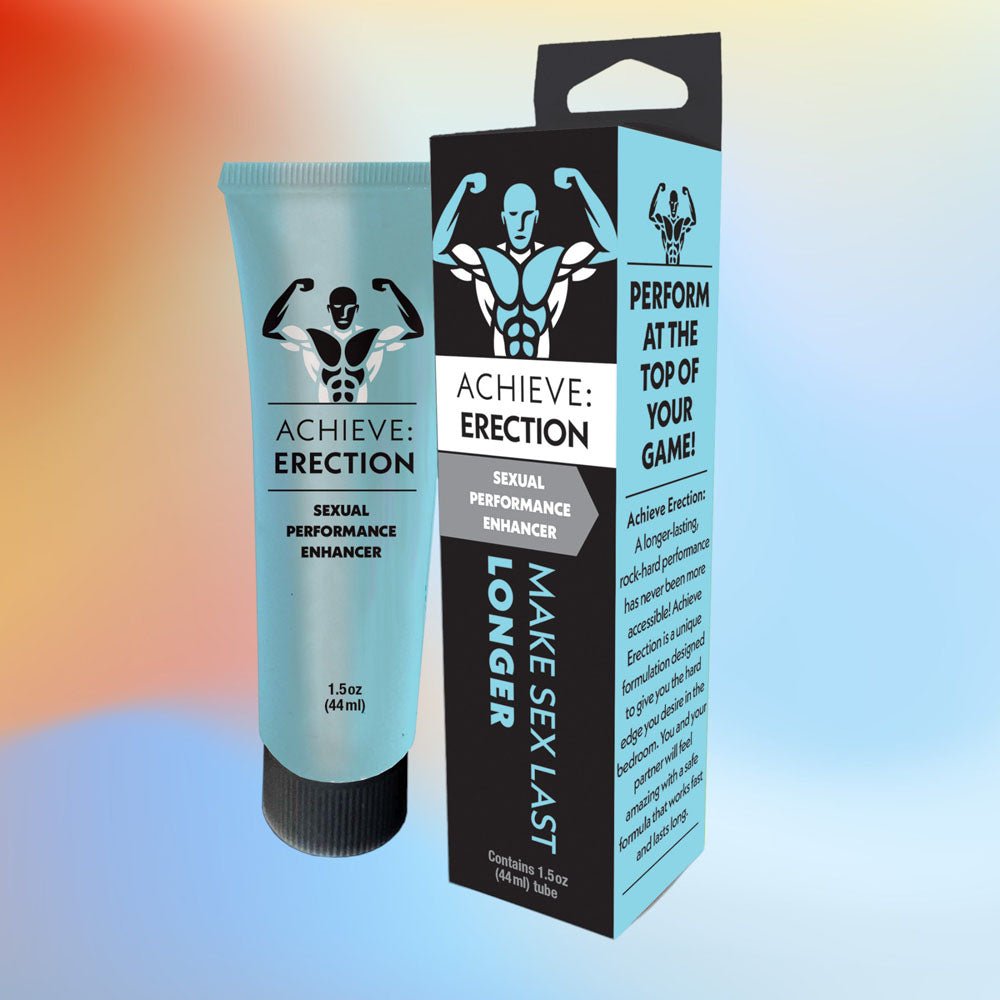 Buy Achieve: Erection - Sexual Performance Enhancer for Men - 44 ml Tube – Naughtyhut NZ sex toys online. Discreet delivery & top brands.