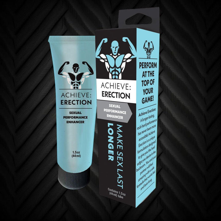 Achieve: Erection - Sexual Performance Enhancer for Men - 44 ml Tube – Sex toys NZ by Naughtyhut. Discreet delivery nationwide.
