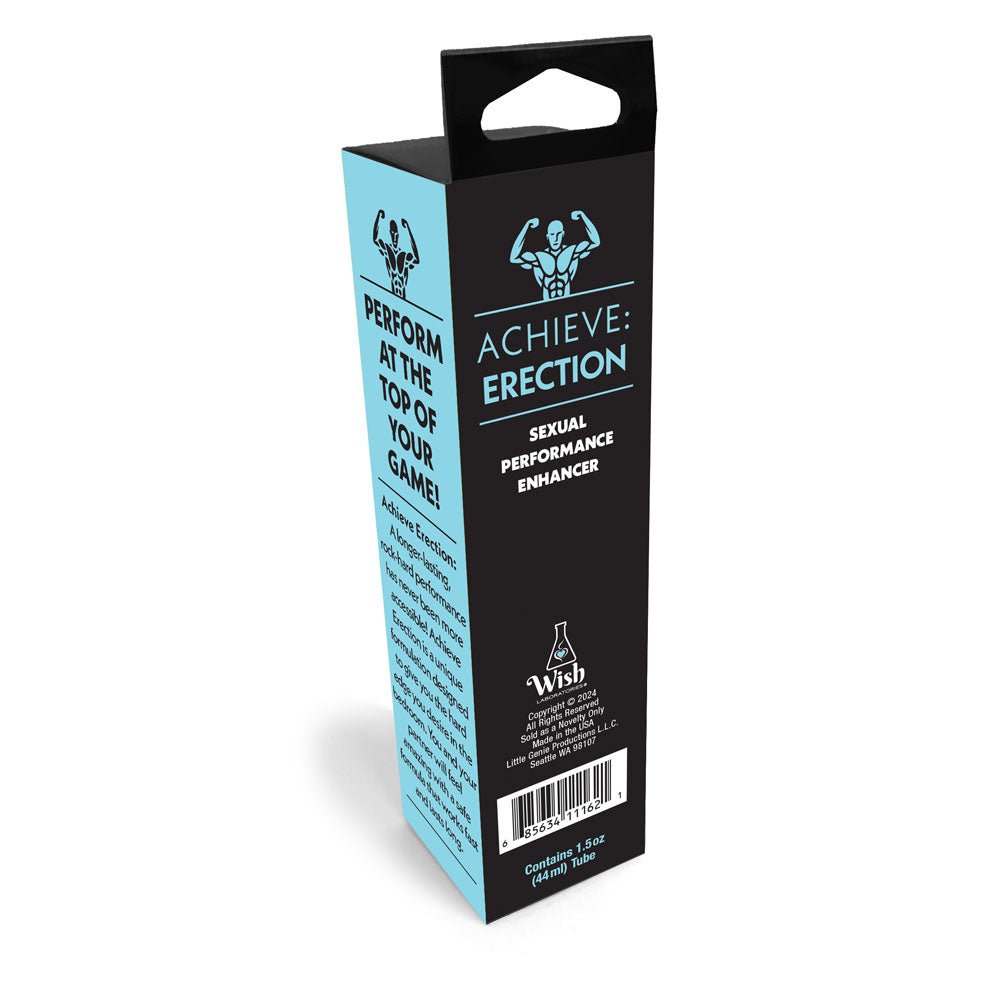 Buy Achieve: Erection - Sexual Performance Enhancer for Men - 44 ml Tube – Naughtyhut NZ sex toys online. Discreet delivery & top brands.
