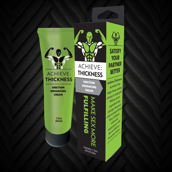 Achieve: Thickness - Erection Enhancing Cream for Men - 44 ml – Sex toys NZ by Naughtyhut. Discreet delivery nationwide.