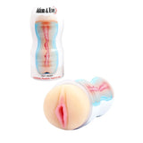 Buy Adam & Eve 2 - in - 1 Stroker - Flesh Vagina & Ass Dual Ended Stroker – Naughtyhut NZ sex toys online. Discreet delivery & top brands.