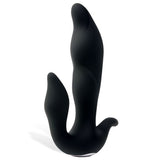 Buy Adam & Eve 3 - Point Prostate Massager - Black USB Rechargable Vibrating Prostate Massager – Naughtyhut NZ sex toys online. Discreet delivery & top brands.