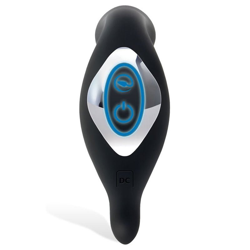 Buy Adam & Eve 3 - Point Prostate Massager - Black USB Rechargable Vibrating Prostate Massager – Naughtyhut NZ sex toys online. Discreet delivery & top brands.