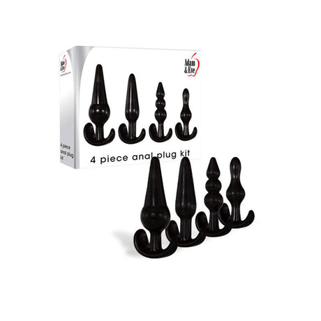 Buy Adam & Eve 4 Piece Anal Plug Kit - Butt Plugs - Set of 4 Sizes – Naughtyhut NZ sex toys online. Discreet delivery & top brands.