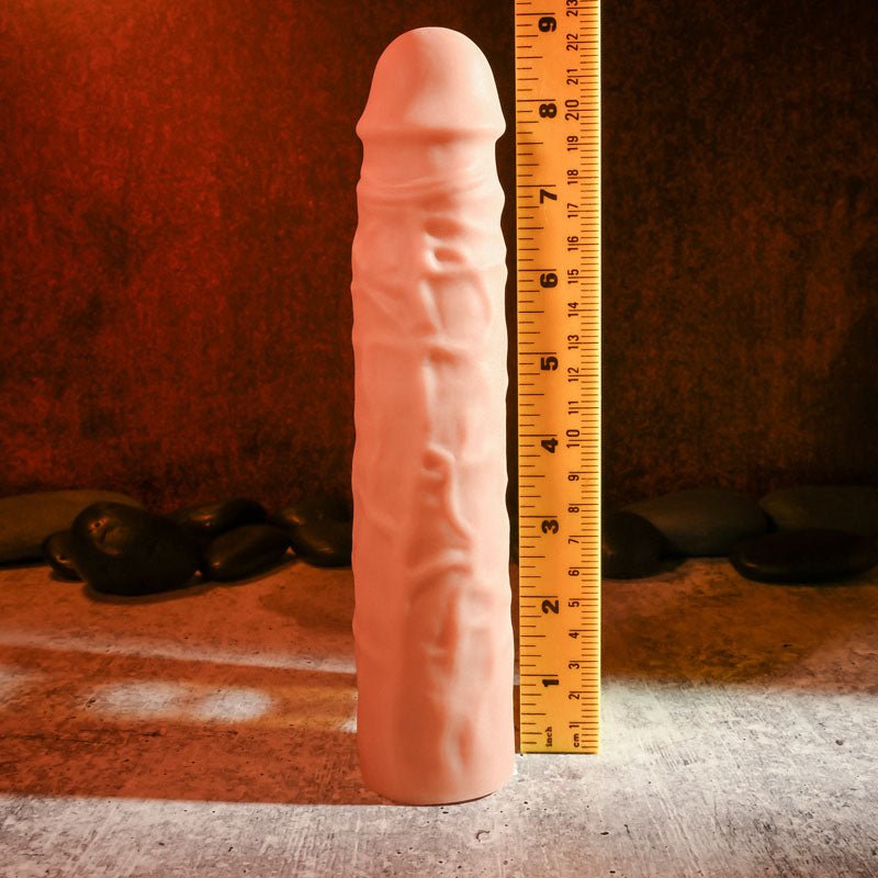 Buy Adam & Eve Adam's 3'' Realistic Extension - Flesh 7.6 cm Penis Extension Sleeve – Naughtyhut NZ sex toys online. Discreet delivery & top brands.