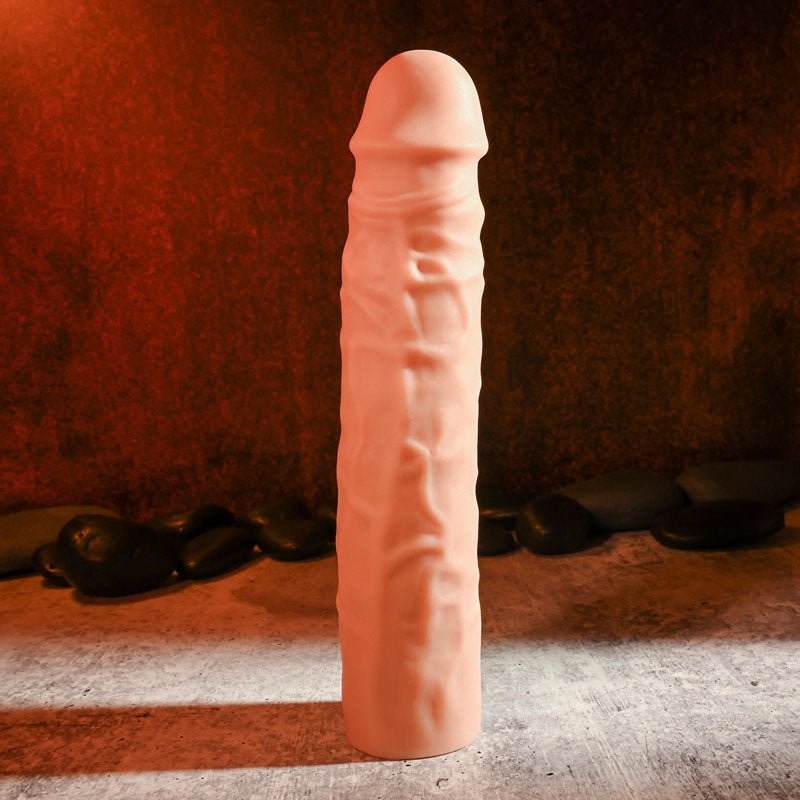 Buy Adam & Eve Adam's 3'' Realistic Extension - Flesh 7.6 cm Penis Extension Sleeve – Naughtyhut NZ sex toys online. Discreet delivery & top brands.