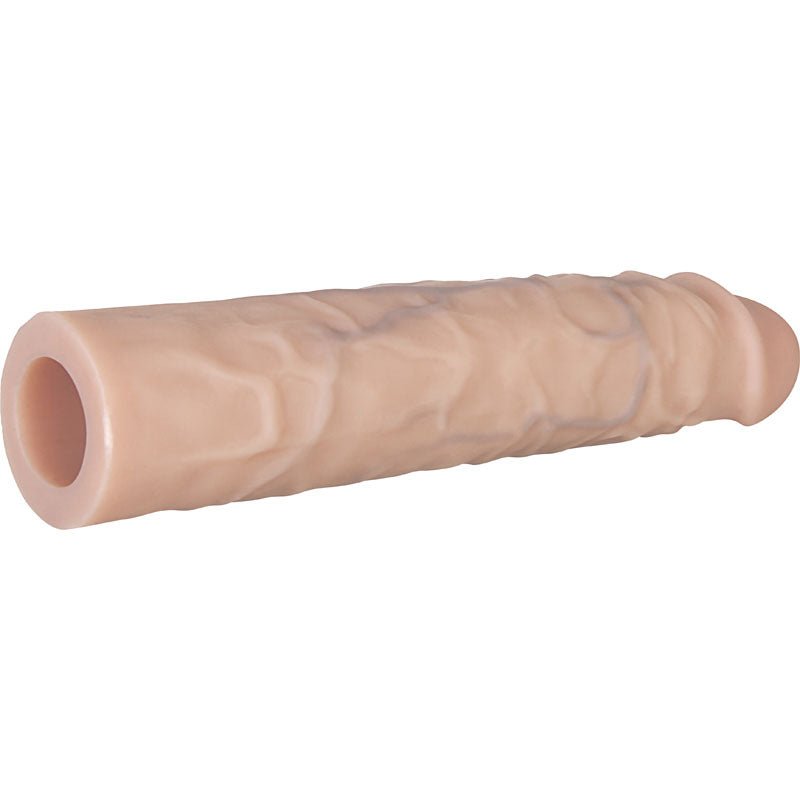 Buy Adam & Eve Adam's 3'' Realistic Extension - Flesh 7.6 cm Penis Extension Sleeve – Naughtyhut NZ sex toys online. Discreet delivery & top brands.