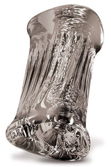 Buy Adam & Eve Adam's 3 - Way Stroker - Clear Triple Hole Stroker – Naughtyhut NZ sex toys online. Discreet delivery & top brands.