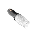 Buy Adam & Eve Adam's Gawk Gawk - Clear USB Rechargeable Rotating Masturbator – Naughtyhut NZ sex toys online. Discreet delivery & top brands.