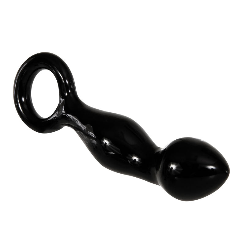 Buy Adam & Eve ADAMS GLASS PROSTATE MASSAGER - Black Glass 16.6 cm Prostate Massager – Naughtyhut NZ sex toys online. Discreet delivery & top brands.