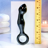 Buy Adam & Eve ADAMS GLASS PROSTATE MASSAGER - Black Glass 16.6 cm Prostate Massager – Naughtyhut NZ sex toys online. Discreet delivery & top brands.