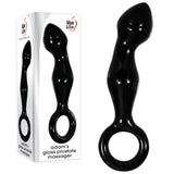 Buy Adam & Eve ADAMS GLASS PROSTATE MASSAGER - Black Glass 16.6 cm Prostate Massager – Naughtyhut NZ sex toys online. Discreet delivery & top brands.