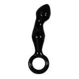Buy Adam & Eve ADAMS GLASS PROSTATE MASSAGER - Black Glass 16.6 cm Prostate Massager – Naughtyhut NZ sex toys online. Discreet delivery & top brands.