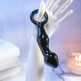 Buy Adam & Eve ADAMS GLASS PROSTATE MASSAGER - Black Glass 16.6 cm Prostate Massager – Naughtyhut NZ sex toys online. Discreet delivery & top brands.