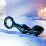 Buy Adam & Eve ADAMS GLASS PROSTATE MASSAGER - Black Glass 16.6 cm Prostate Massager – Naughtyhut NZ sex toys online. Discreet delivery & top brands.