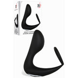 Buy Adam & Eve Adam's Rechargeable Prostate Pleaser & C - Ring - Black USB Rechargeable Anal Plug with Cock Ring – Naughtyhut NZ sex toys online. Discreet delivery & top brands.