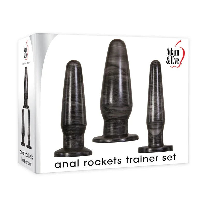 Butt Plugs category — Adam & Eve Anal Rockets Butt Plug Trainer Set