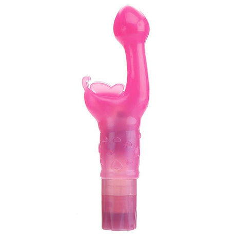 Buy Adam & Eve Butterfly Kiss - Pink 18 cm Vibrator – Naughtyhut NZ sex toys online. Discreet delivery & top brands.