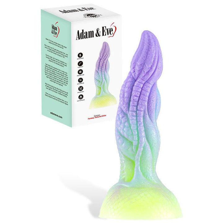 Adam & Eve CALYPSO - Coloured 18.8 cm Fantasy Dildo – Sex toys NZ by Naughtyhut. Discreet delivery nationwide.