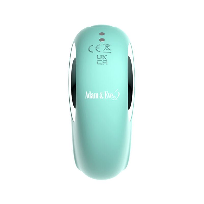 Adam & Eve CURVY CUTIE PLEASURE COMBO - Teal USB Rechargeable Tapping Stimulator – Sex toys NZ by Naughtyhut. Discreet delivery nationwide.