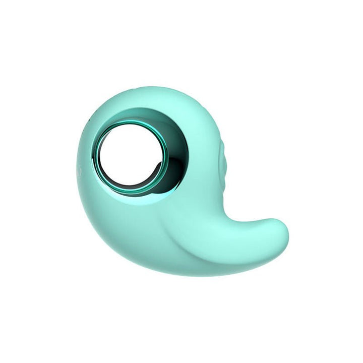 Adam & Eve CURVY CUTIE PLEASURE COMBO - Teal USB Rechargeable Tapping Stimulator – Sex toys NZ by Naughtyhut. Discreet delivery nationwide.