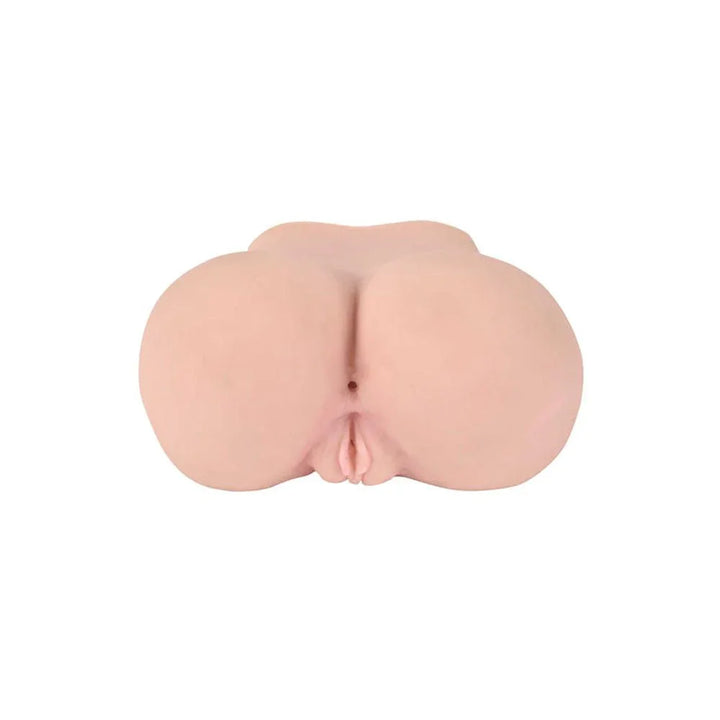 Doggie Style Debbie mould in Flesh, rear view of both entrances