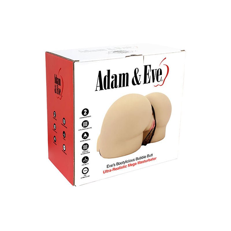 Buy Adam & Eve EVE'S BOOTYLICIOUS BUBBLE BUTT - Flesh Doggy Style Lifesize Masturbator – Naughtyhut NZ sex toys online. Discreet delivery & top brands.