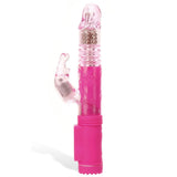 Buy Adam & Eve Eve's First Thruster - Pink 24.75 cm (9.75'') Thrusting Rabbit Vibrator – Naughtyhut NZ sex toys online. Discreet delivery & top brands.
