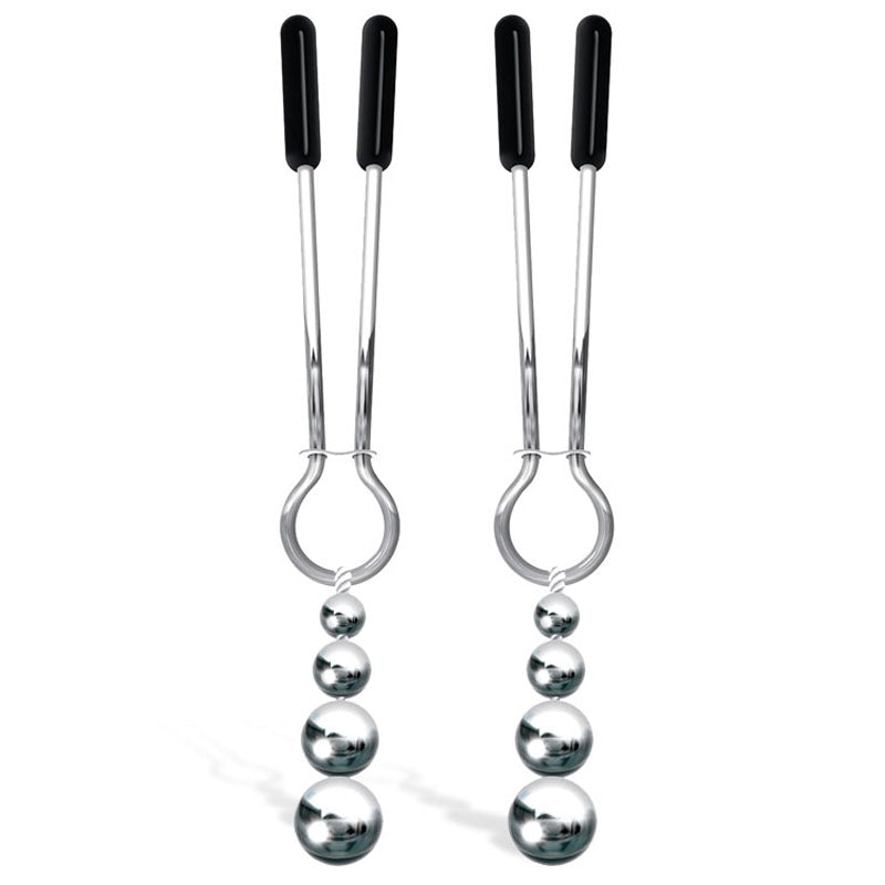 Buy Adam & Eve Eve's Naughty Nipple Clips - Set of 2 – Naughtyhut NZ sex toys online. Discreet delivery & top brands.
