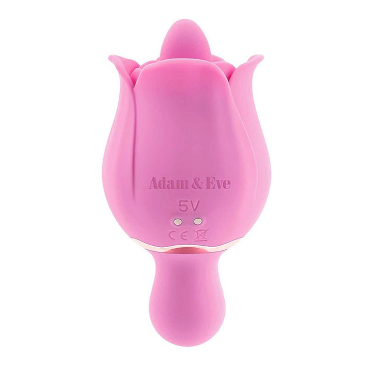 Adam & Eve EVES RAVISHING CLIT FLICKING ROSE - Pink USB Rechargeable Rose Flicking Stimulator – Sex toys NZ by Naughtyhut. Discreet delivery nationwide.