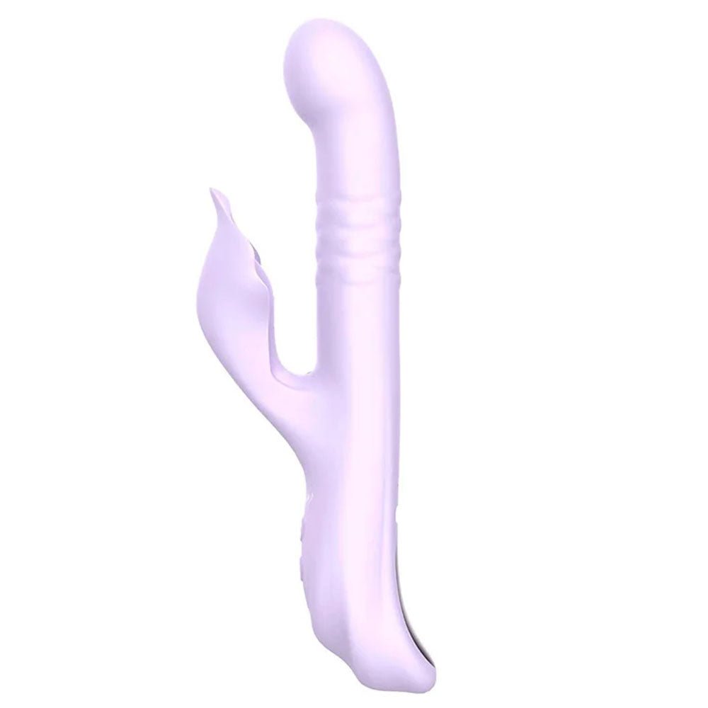 Adam & Eve EVES THROBBER - Lilac 25.4 cm USB Rechargeable Pulsating Rabbit Vibrator – Sex toys NZ by Naughtyhut. Discreet delivery nationwide.