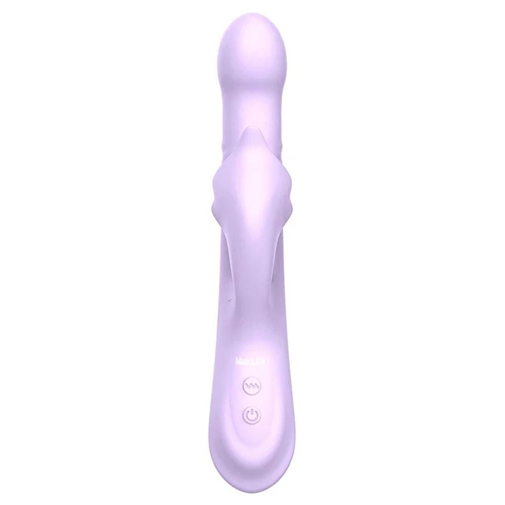Adam & Eve EVES THROBBER - Lilac 25.4 cm USB Rechargeable Pulsating Rabbit Vibrator – Sex toys NZ by Naughtyhut. Discreet delivery nationwide.