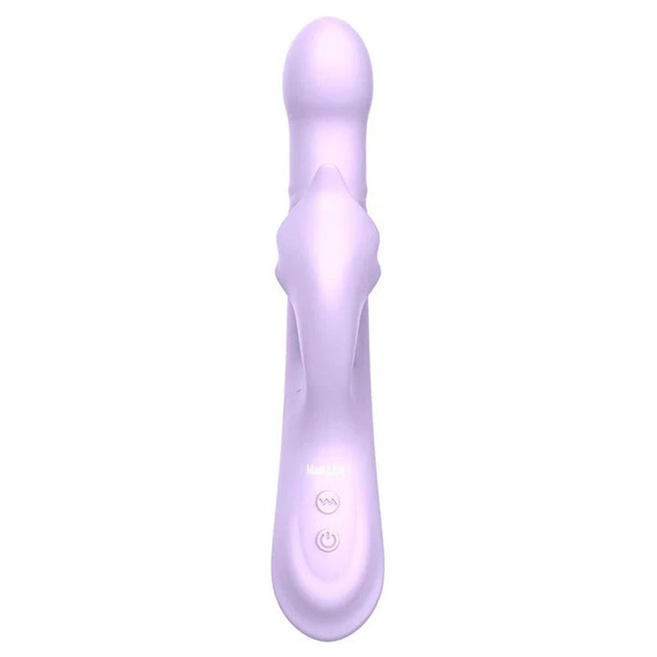 Adam & Eve EVES THROBBER - Lilac 25.4 cm USB Rechargeable Pulsating Rabbit Vibrator – Sex toys NZ by Naughtyhut. Discreet delivery nationwide.
