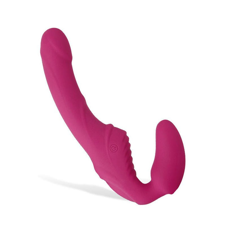 Adam & Eve Eve's Vibrating Strapless Strap - On - Pink 22 cm (8.75'') USB Rechargeable Strapless Strap - On – Sex toys NZ by Naughtyhut. Discreet delivery nationwide.