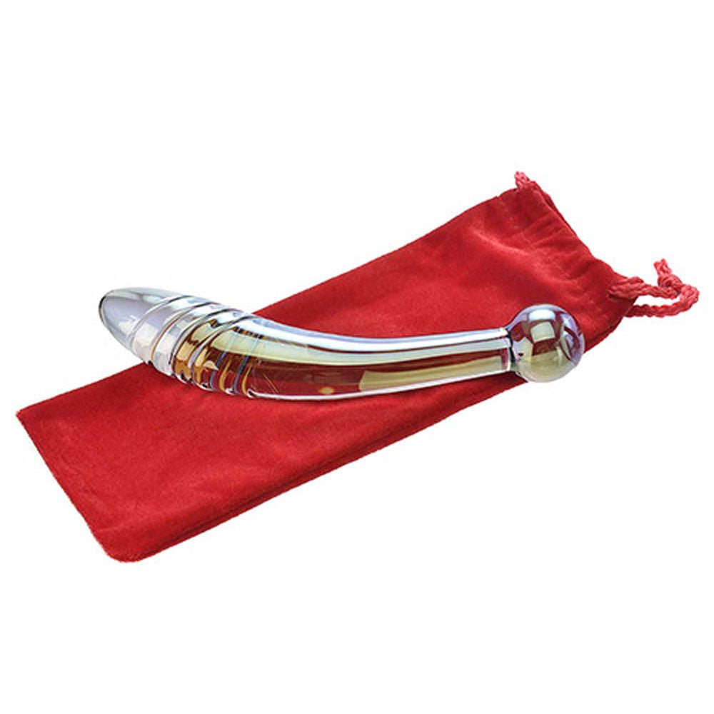 Adam & Eve FAIRY WAND - 22 cm Glass Dildo – Sex toys NZ by Naughtyhut. Discreet delivery nationwide.