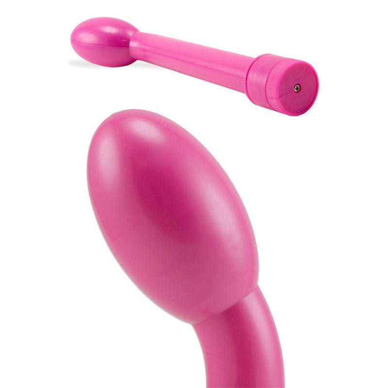 Buy Adam & Eve G - Gasm Delight - Pink 17.8 cm (7'') Vibrator – Naughtyhut NZ sex toys online. Discreet delivery & top brands.