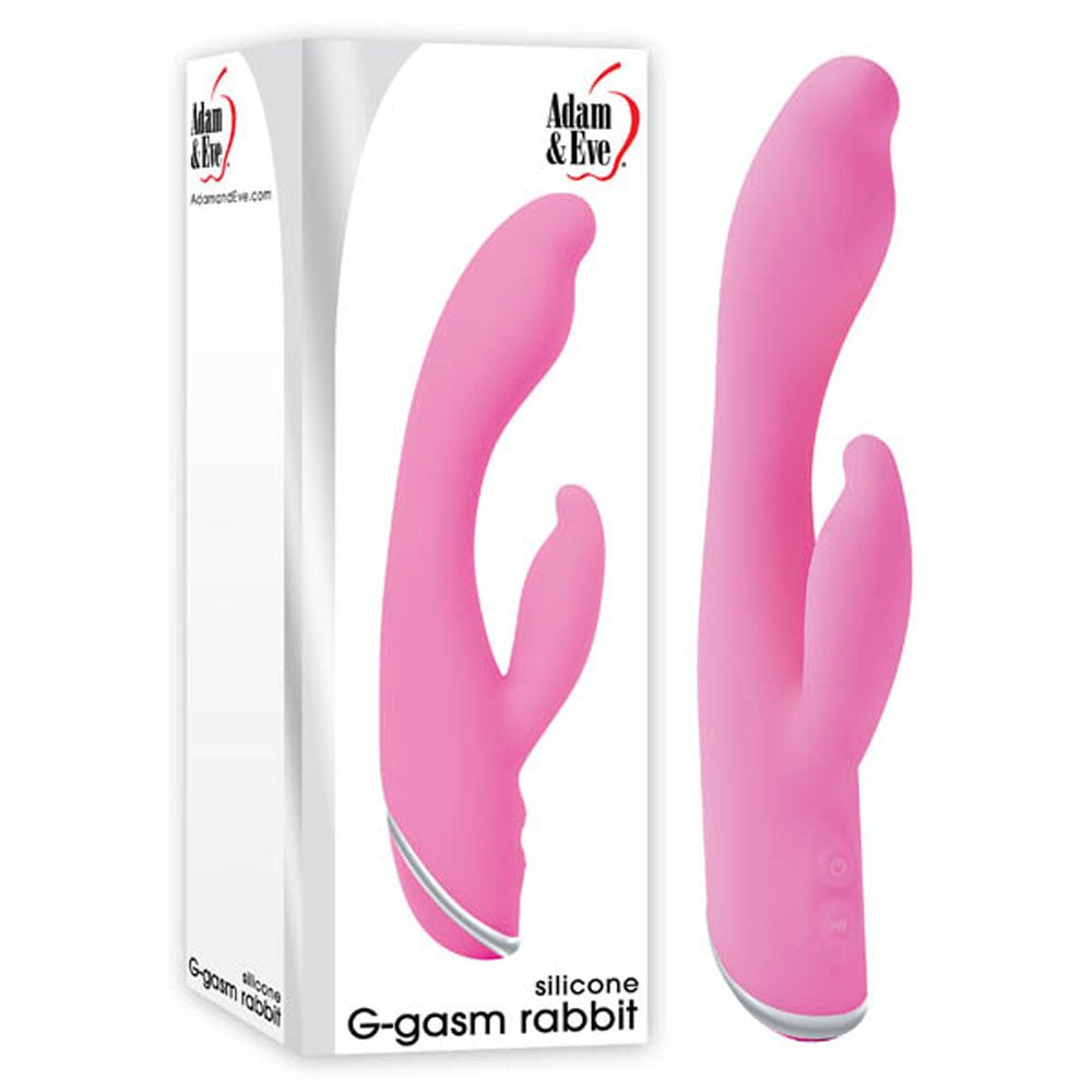 Adam & Eve G - Gasm Rabbit - Pink 20.3 cm (8'') Rabbit Vibrator – Sex toys NZ by Naughtyhut. Discreet delivery nationwide.