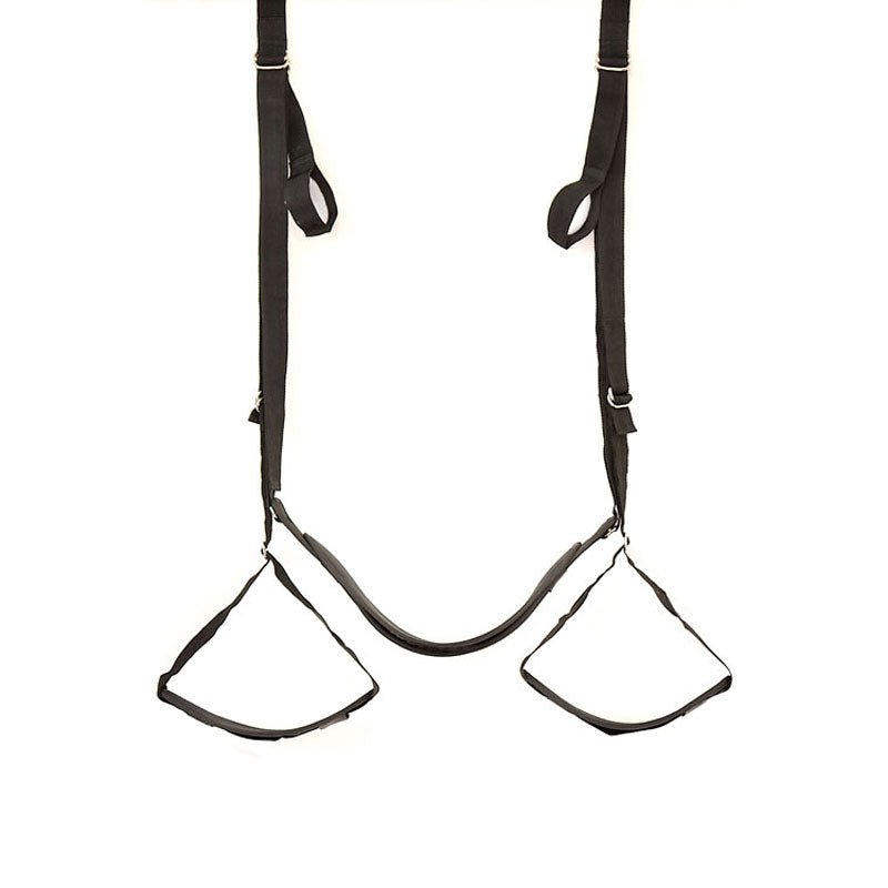 Adam & Eve Naughty Couples Door Swing - Black Swing – Sex toys NZ by Naughtyhut. Discreet delivery nationwide.