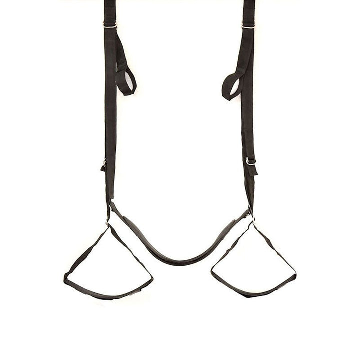 Adam & Eve Naughty Couples Door Swing - Black Swing – Sex toys NZ by Naughtyhut. Discreet delivery nationwide.