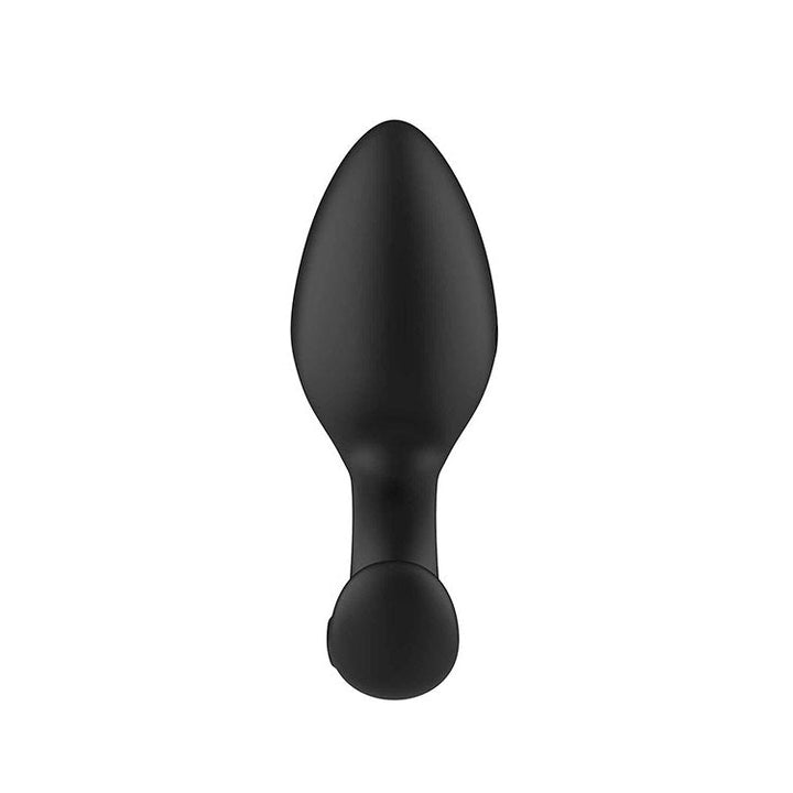 Adam & Eve OMEGA Vibrating Plug - Black 10 cm USB Rechargeable Vibrating Butt Plug with Remote – Sex toys NZ by Naughtyhut. Discreet delivery nationwide.