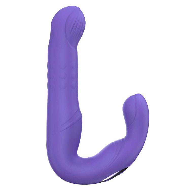 Buy Adam & Eve P - SPOT MILKER - Purple USB Rechargeable Curling & Pulsating Prostate Massager – Naughtyhut NZ sex toys online. Discreet delivery & top brands.