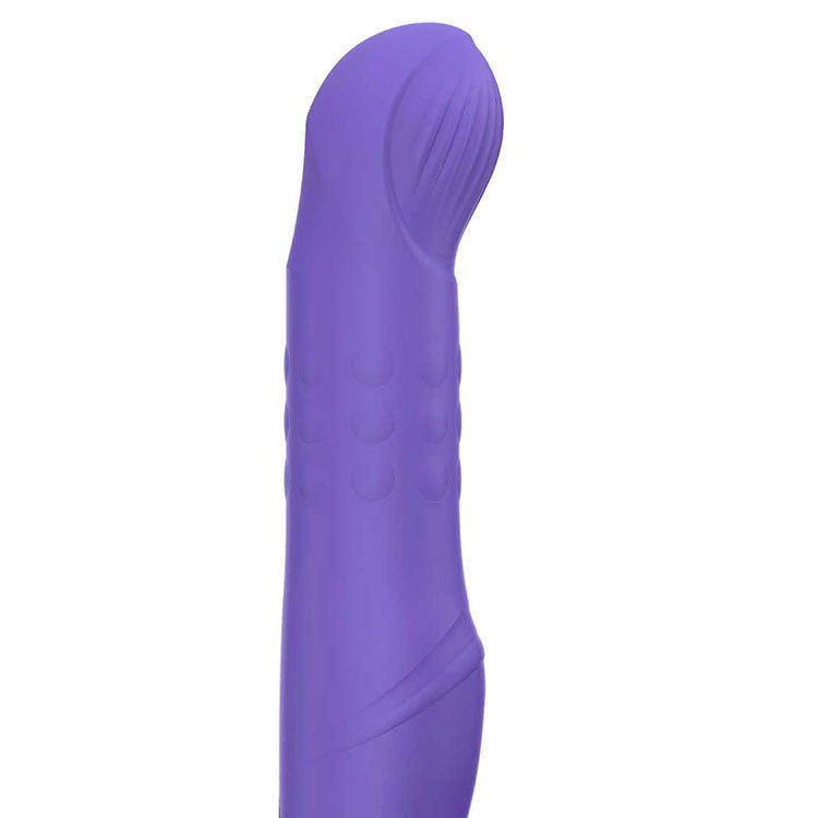 Buy Adam & Eve P - SPOT MILKER - Purple USB Rechargeable Curling & Pulsating Prostate Massager – Naughtyhut NZ sex toys online
